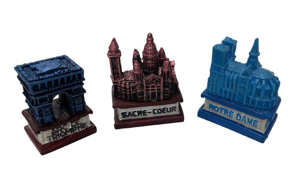 3 monuments souvenirs de Paris 