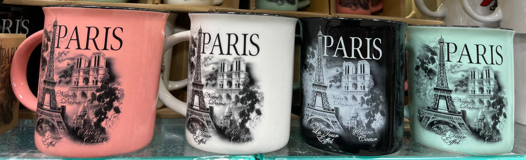 Caneca Souvenirs Paris Outono