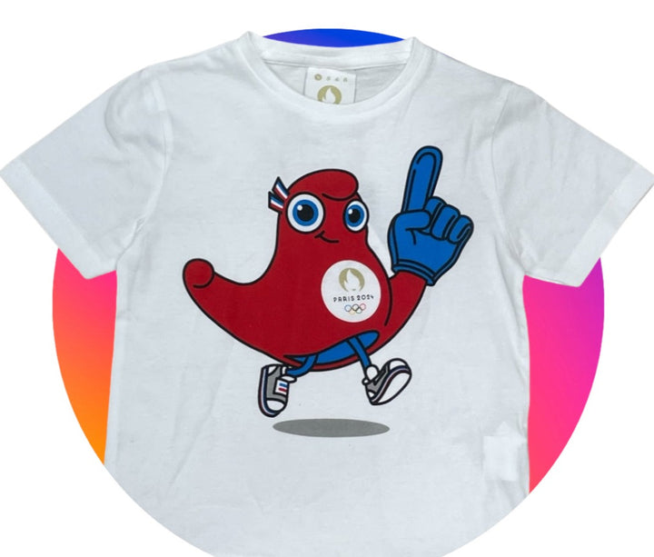 Camiseta Mascote Phryge Paris 2024