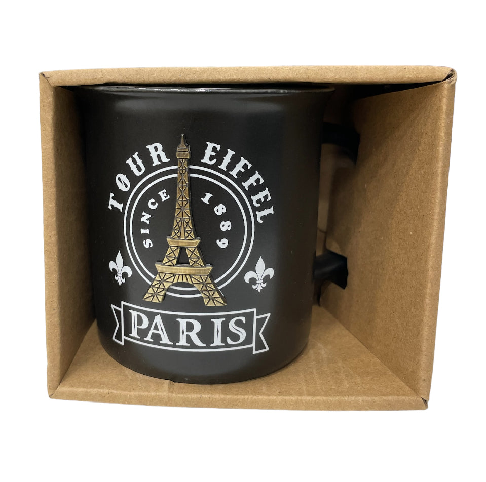 Mug Metal Eiffel Tower