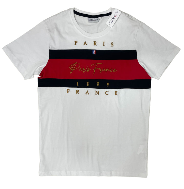 Tee-shirt avec l'inscription "Paris France 1889"