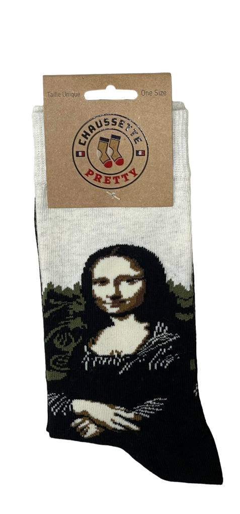 Mona Lisa socks