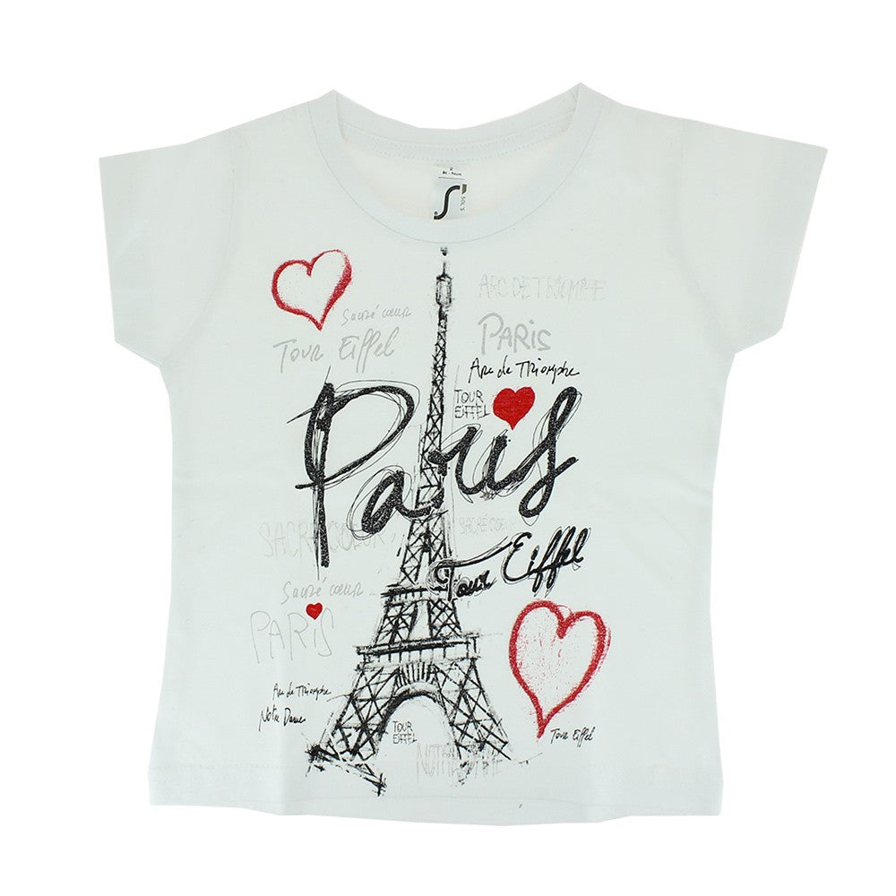 T-shirts pour Enfant Paris de Souvenir – Paris - PARICI Souvenirs