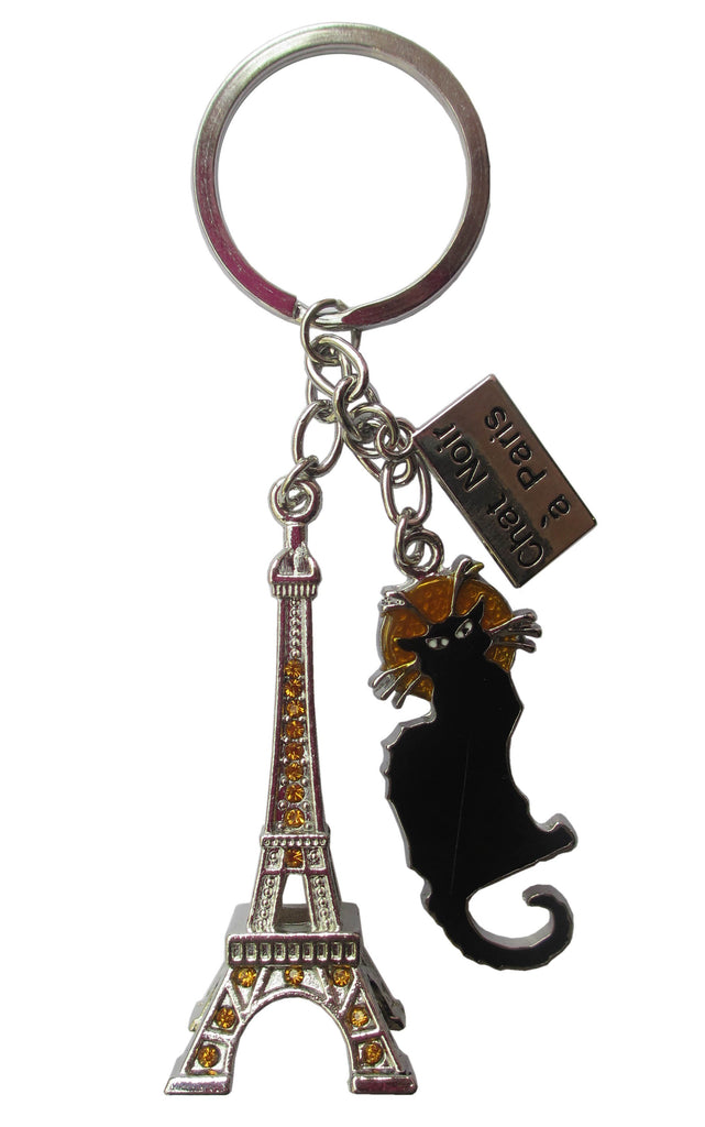 Porte-clés chat noir Sass and Belle - Pastel Shop