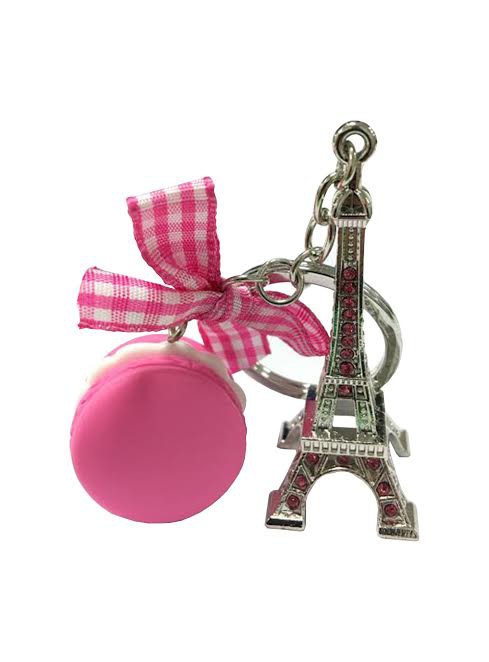 Macarons Cake Keychain Keychains With France Paris LADUREE Effiel Towe –  Pirate Baron