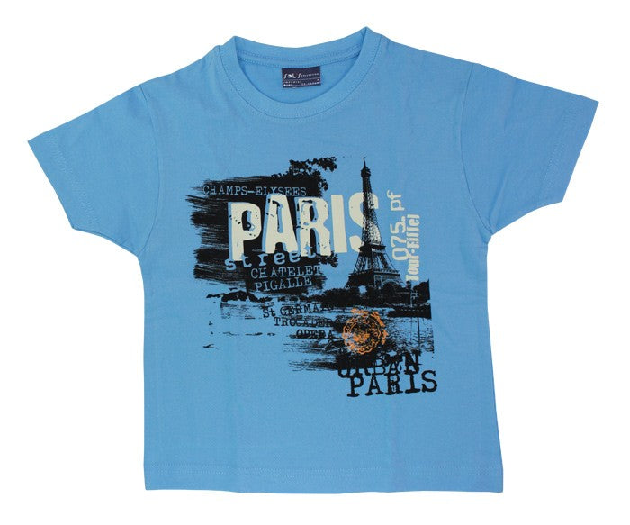 Tee-shirt enfant Urban Paris avec design moderne de la ville